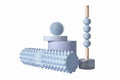 [Three Piece Massage Set] Massage Prick Ball, Massage Roller, Foam Massage Roller Shaft - a Necessary Household Massage Artifact