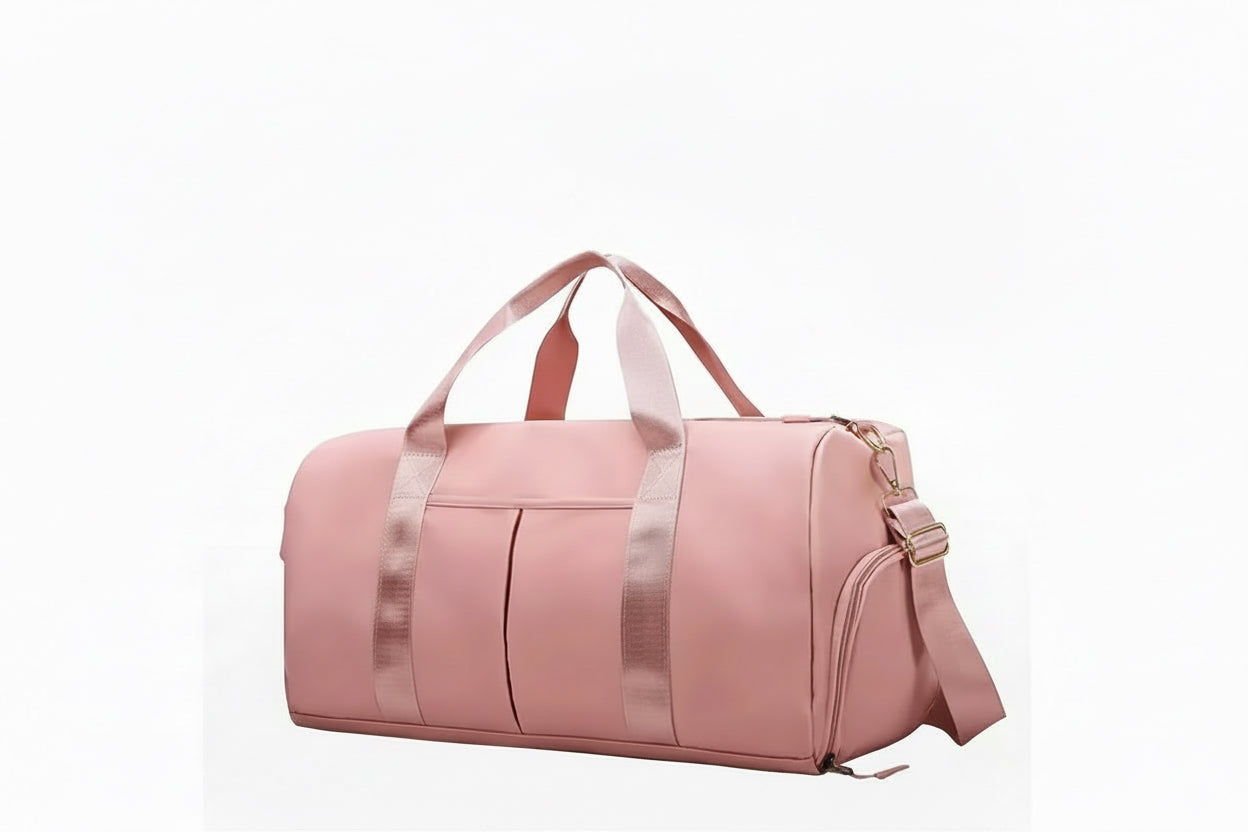 Men'S Gym Bag with Shoe Compartment and Wet Bag, Women'S Airplane Travel Duffel Bag, Sports Fitness Tote Bag for Swimming Yoga