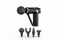 SITUOFUN Massage Gun 32 Levels Deep Tissue Neck Body Back Muscle Sport Electric Pistol Massager Exercise Relaxation Pain Relief