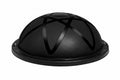 Half Balance Ball Trainer, 23-Inch Stability Ball with a 660Lbs Weight Limit, Includes Resistance Bands & Foot Pump for a Comprehensive Home Gym Experience, Ideal for Full Body Fitness, Black